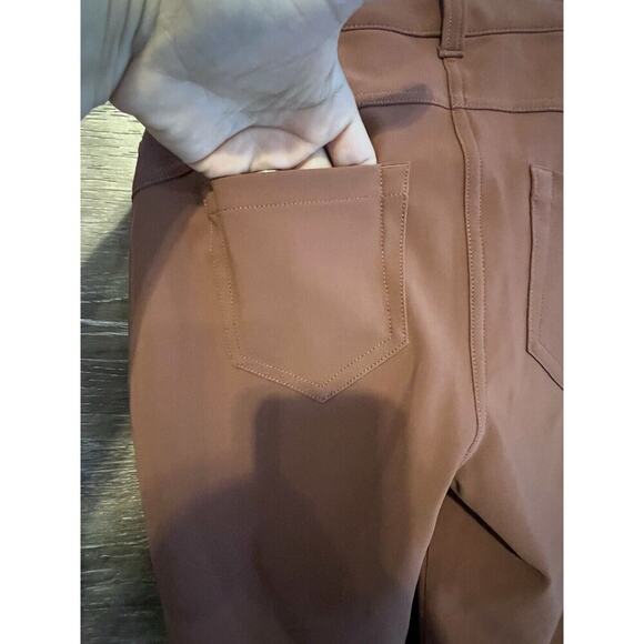 Lululemon Pants Sz 25 City Sleek Slim Fit 5 Pocket High Rise Pants Copper - Picture 10 of 11
